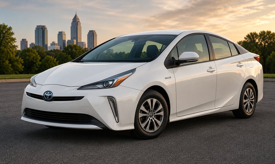 Toyota Prius, part of the Flex Rentals fleet